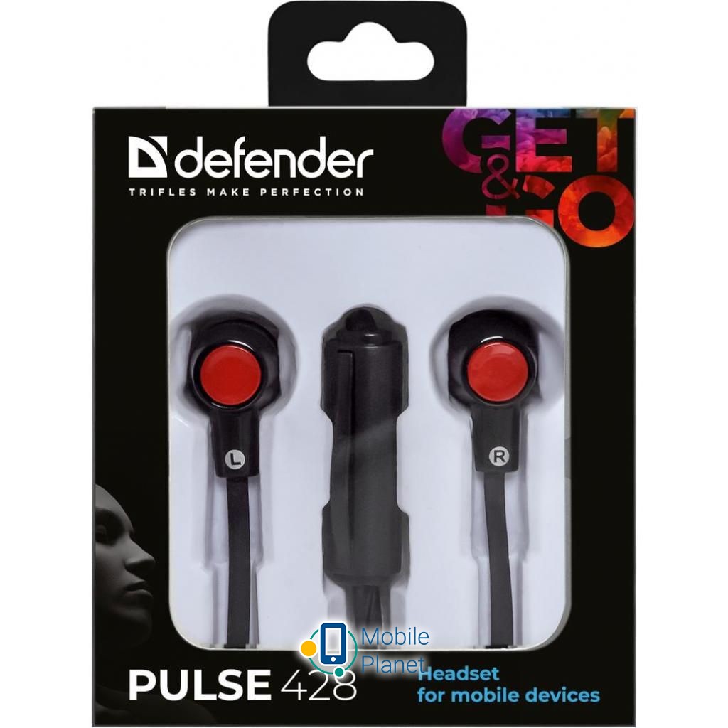 Defender Pulse 428 Black (63428) (UA) Тип устройства гарнитура