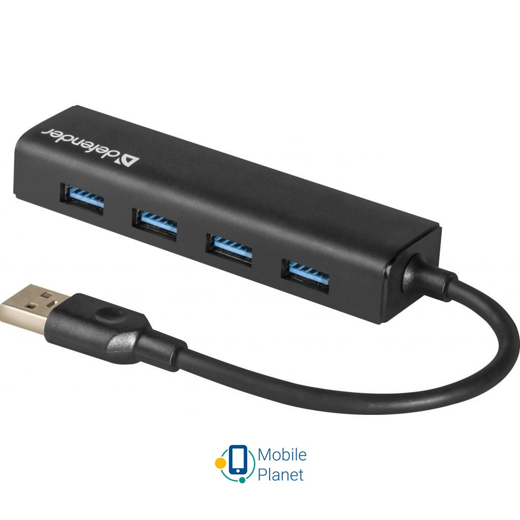 Defender Quadro Express USB3.0, 4 port (83204) (UA) Тип внешний