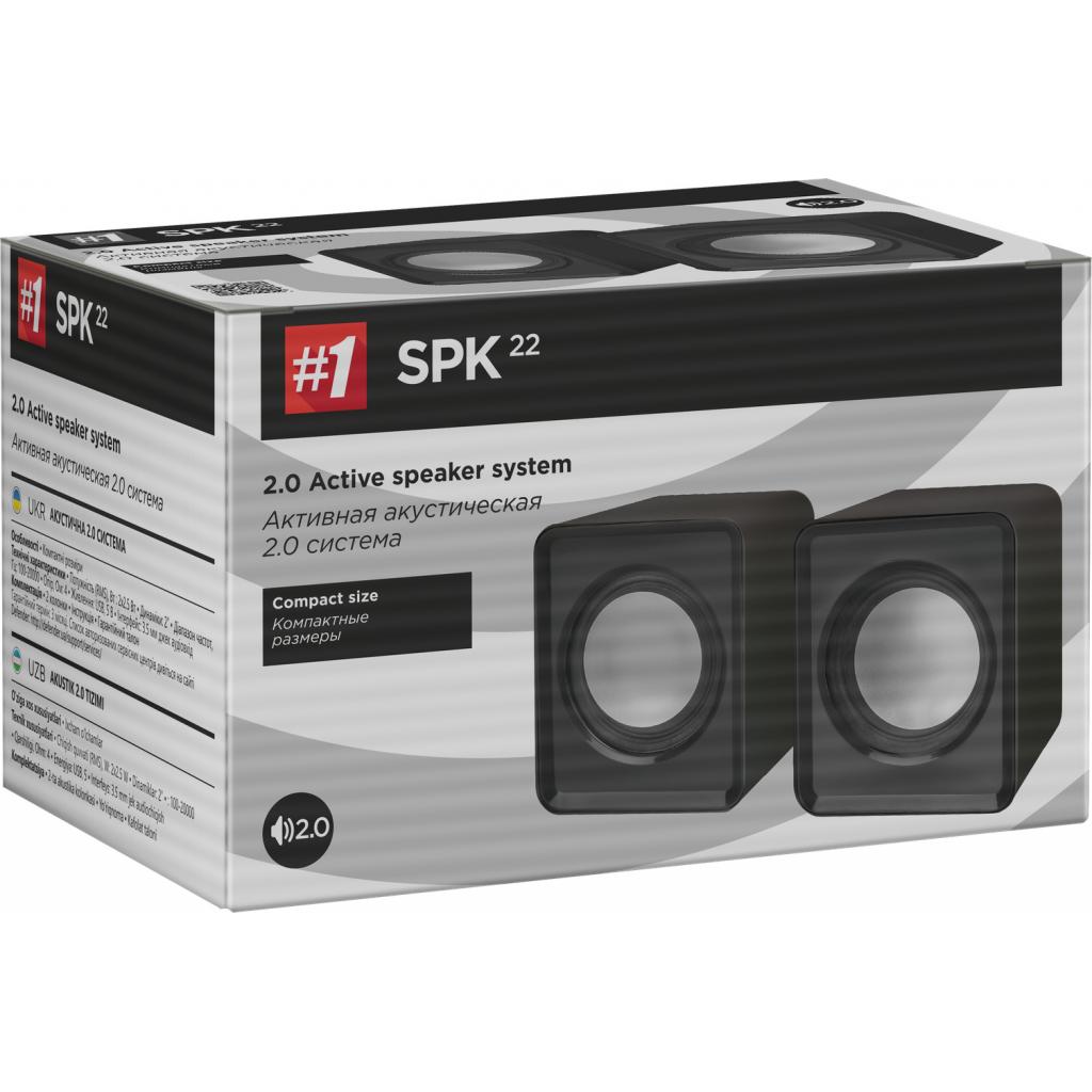 Defender SPK 22 2х2,5W USB black (65503) Тип: колонки для комп'ютера;