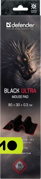 Defender Ultra 800х300х3мм Black (50561) (UA) Матеріал Тканина; Гума