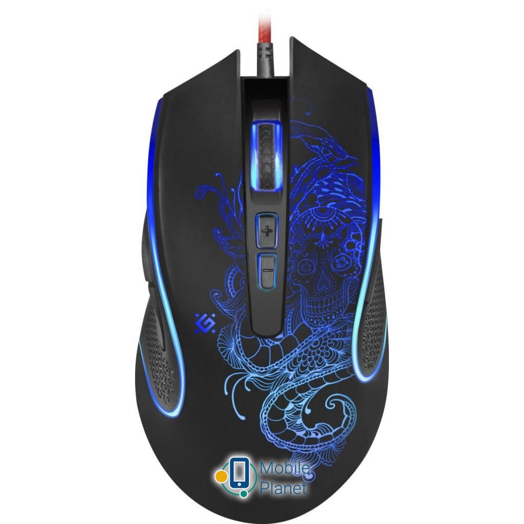 Defender Venom GM-640L Black (52640) (UA) Роздільна здатність (max) 3200 dpi