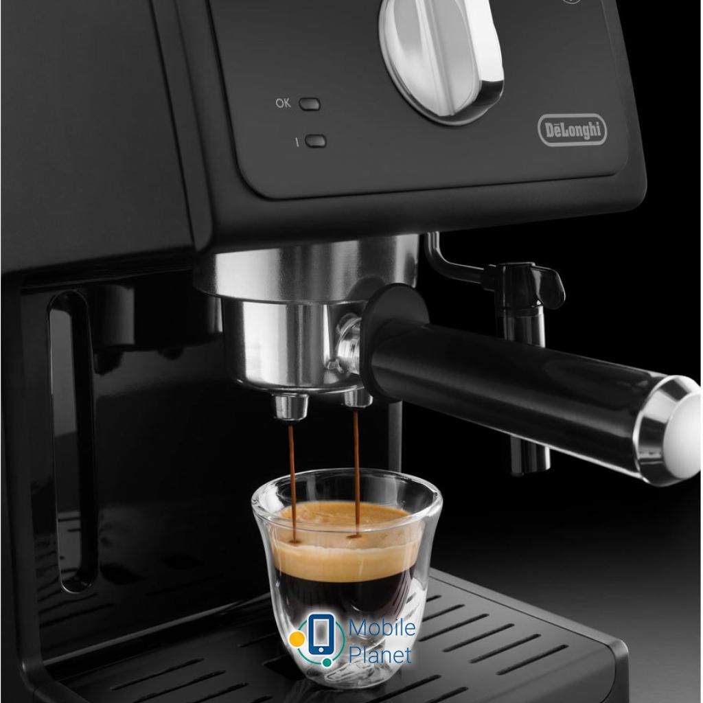 DeLonghi ECP 31.21 BK Тип кавоварки: еспресо (ріжкова);