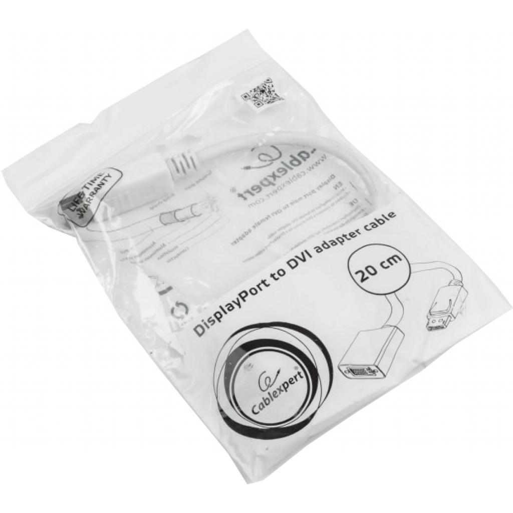 DisplayPort to DVI Cablexpert (A-DPM-DVIF-002-W) Тип: перехідник; Тип Вхід: DisplayPort;