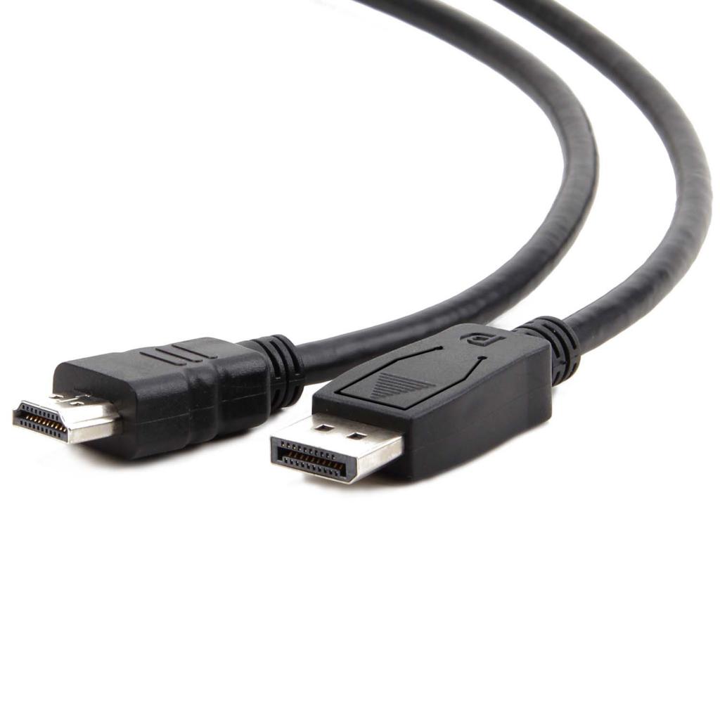 DisplayPort to HDMI 1.0m Cablexpert (CC-DP-HDMI-1M) Тип: кабель; Тип Вхід: DisplayPort; Тип