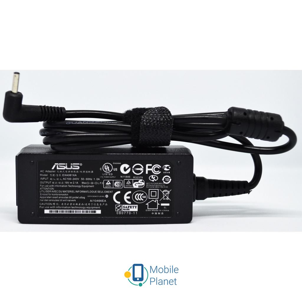 Drobak Asus 40W 19V 2.1A роз'єм 3.0 * 1.0 (140330) (UA) Тип роз'єму підключення до ноутбука 3.0 x 1.0 мм