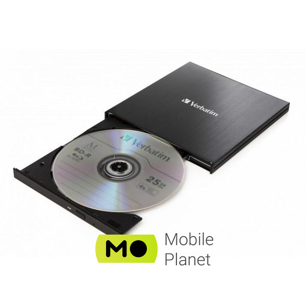 DVD-RW Verbatim 43889 (UA) Назначение: внешний; Интерфейс