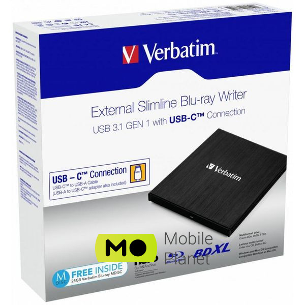 DVD-RW Verbatim 43889 (UA) Тип поставки BOX