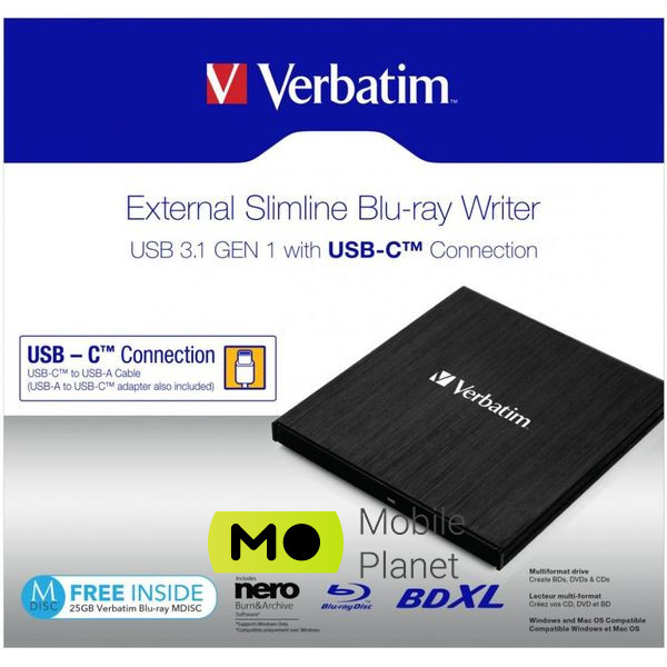 DVD-RW Verbatim 43889 (UA) Емкость буфера 4 Мб