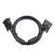 DVI to DVI 24+1pin, 1.8m Cablexpert (CC-DVI2-BK-6)