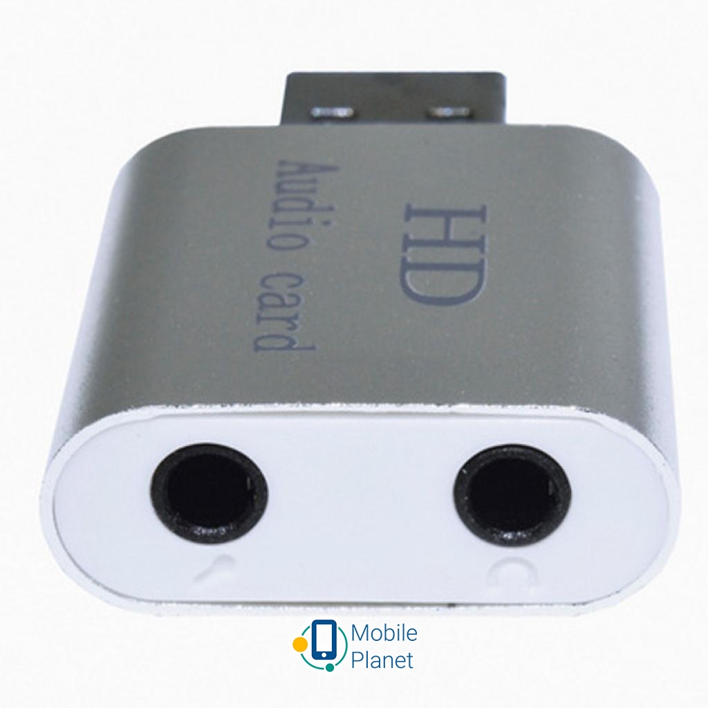 Dynamode USB-SOUND7-ALU silver Интерфейс: USB 2.0; Количество
