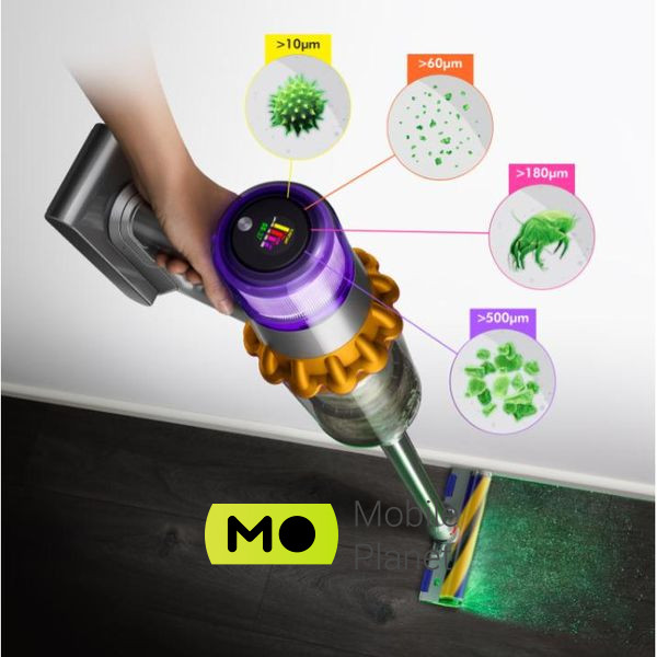 Dyson V15 Detect Absolute (369535-01) Бренд: Dyson; Місткість