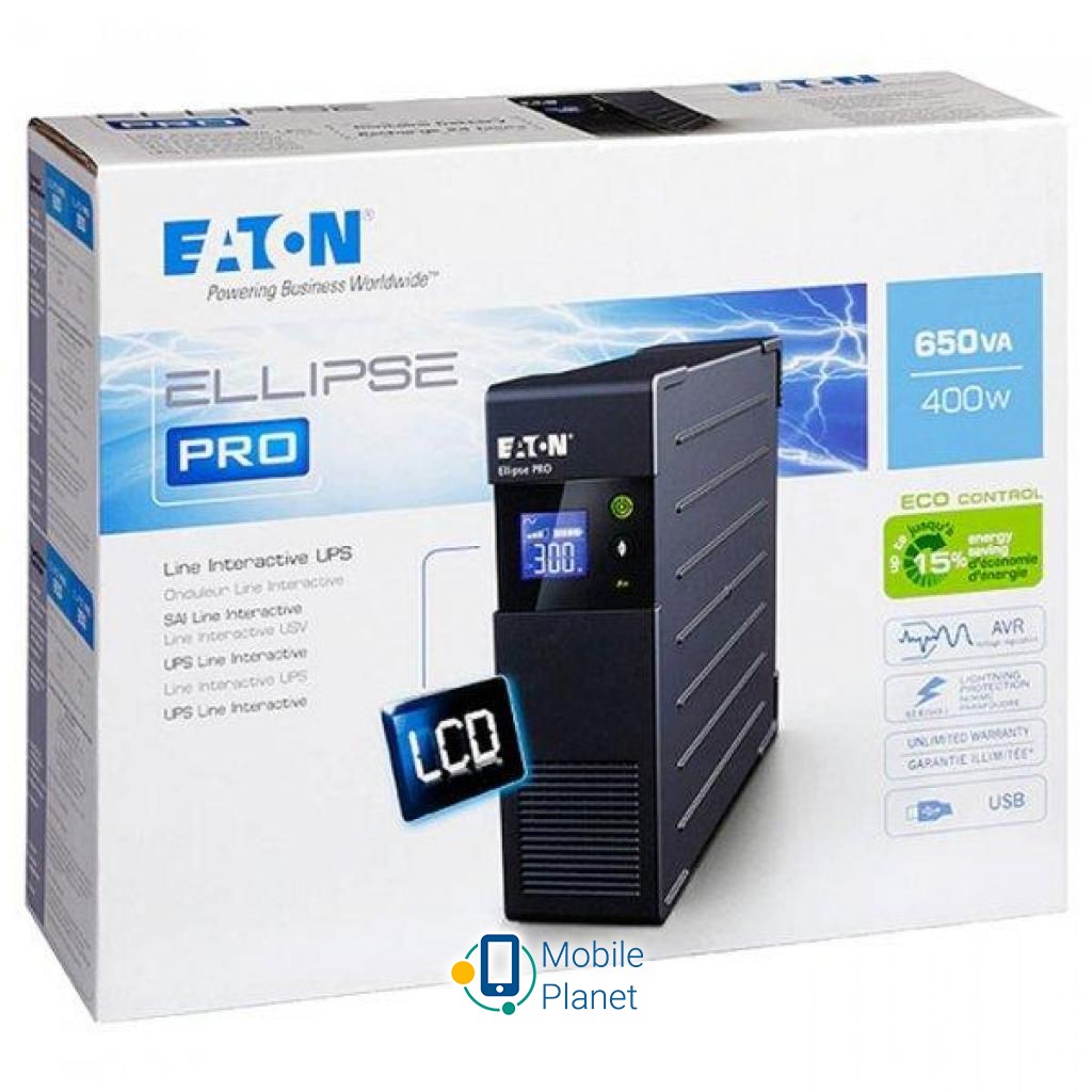 Eaton Ellipse PRO 650 DIN (9207-43388) (UA) Клас товару: для мережевого