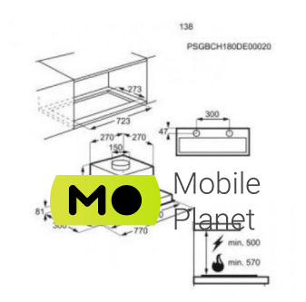 Electrolux LFG 719 X Hob2Hood Кількість швидкостей: 3