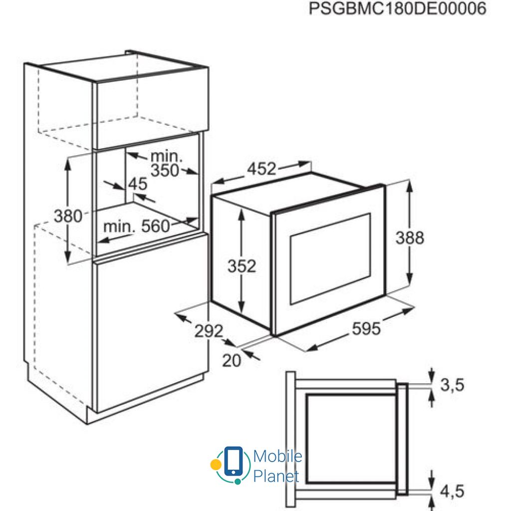 ELECTROLUX LMS2173EMX Тип: мікрохвилі; Виконання: