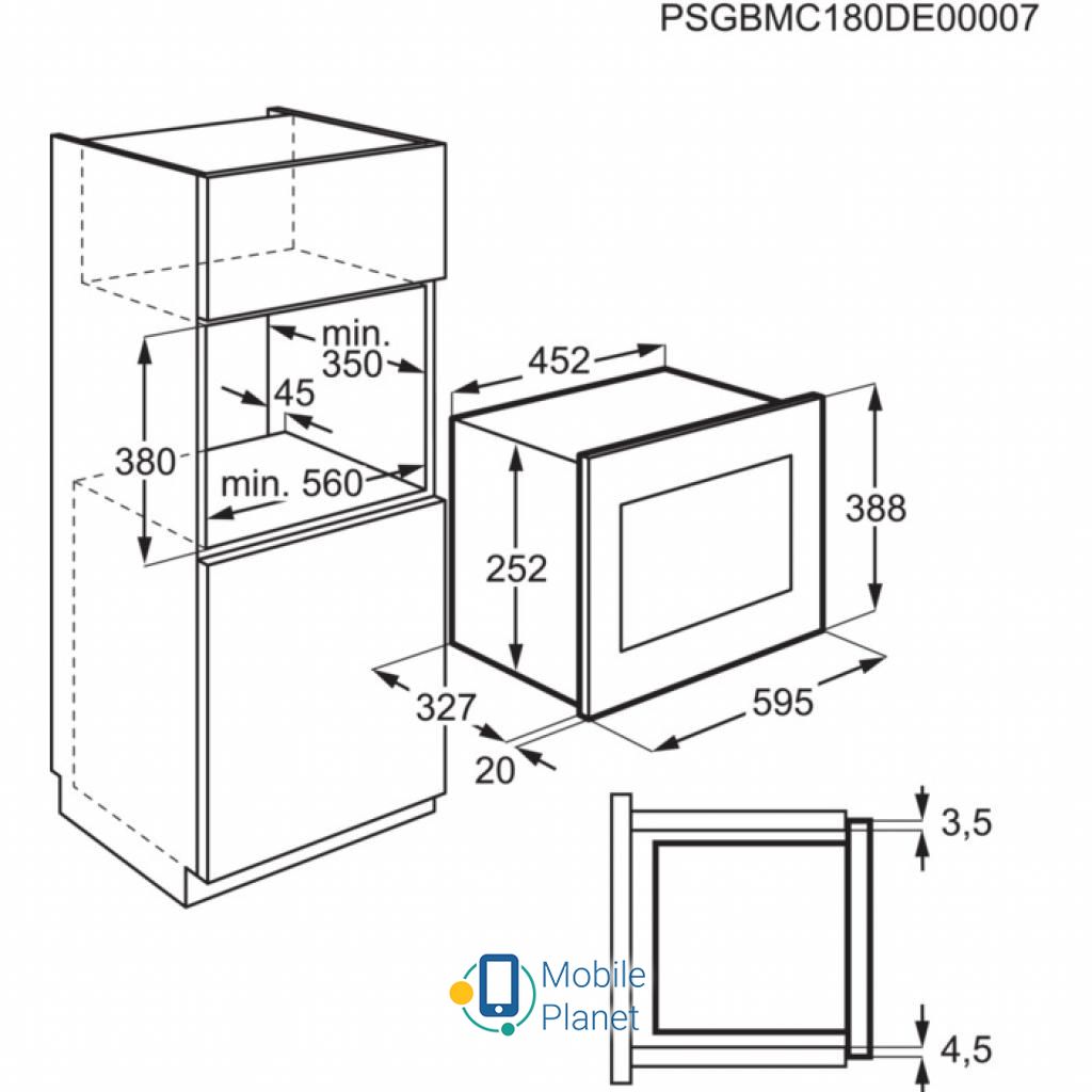 ELECTROLUX LMS2203EMX Тип: мікрохвилі; Виконання:
