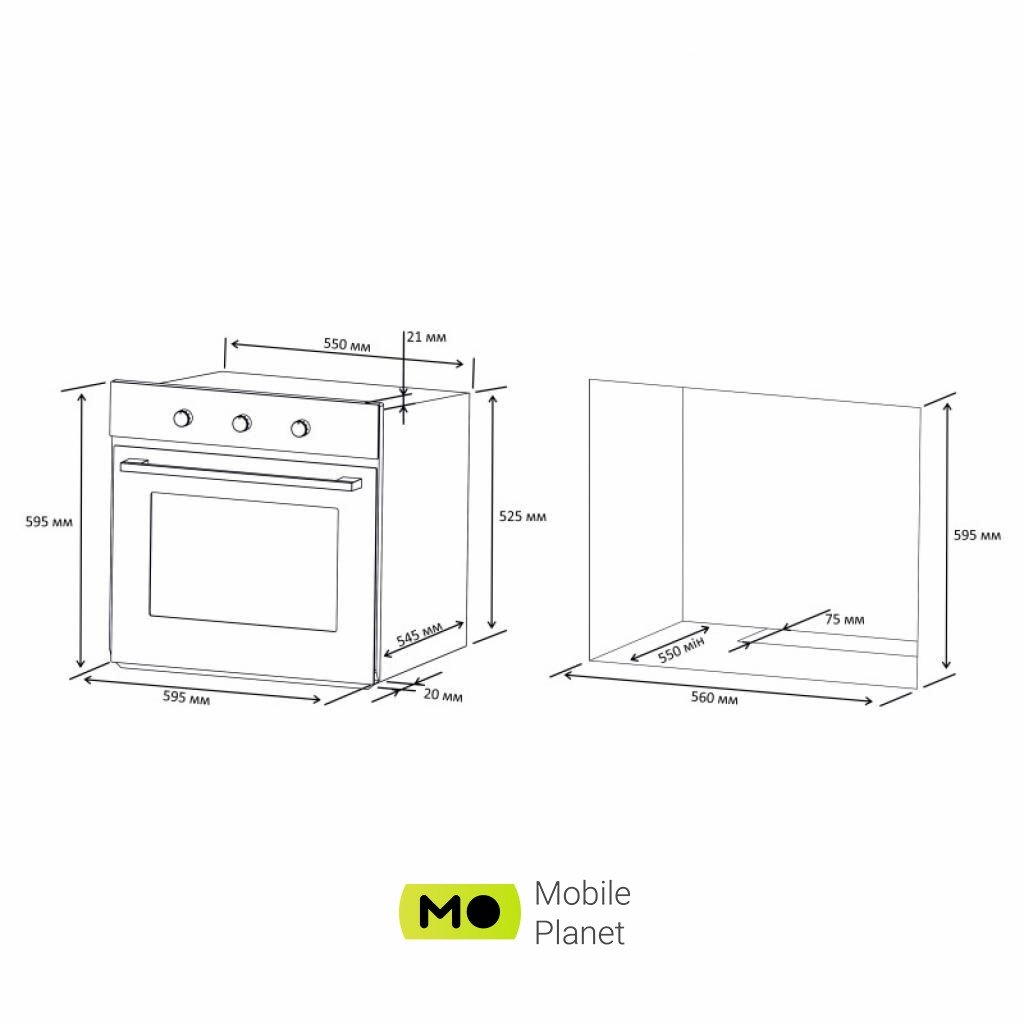 ELEYUS DIANA 6006 WH (UA) Управління: механічне; Обсяг: 66
