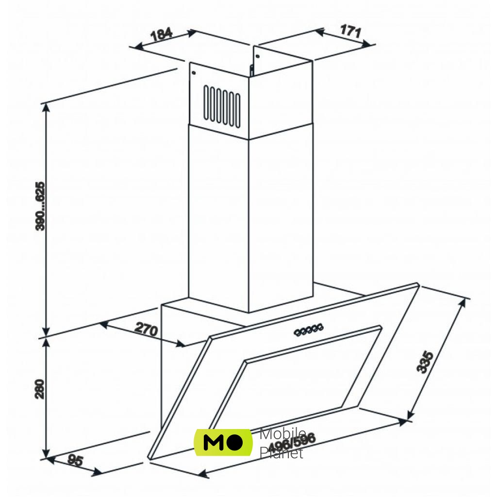 ELEYUS VERTICAL 1000 60 WH Тип: похила; Продуктивність: 1000 м