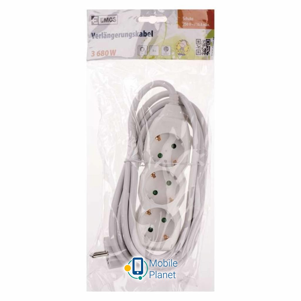 EMOS P0323R (UA) Тип удлинитель