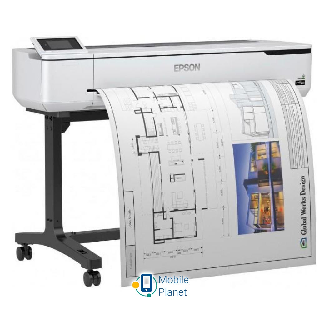 EPSON SureColor SC-T5100 36 (C11CF12301A0) (UA) Технологія друку: струменевий;