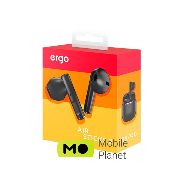Ergo BS-740 Sticks Nano 2 Black (BS-740K) (UA) Тип пристрою: гарнітура; Тип: TWS