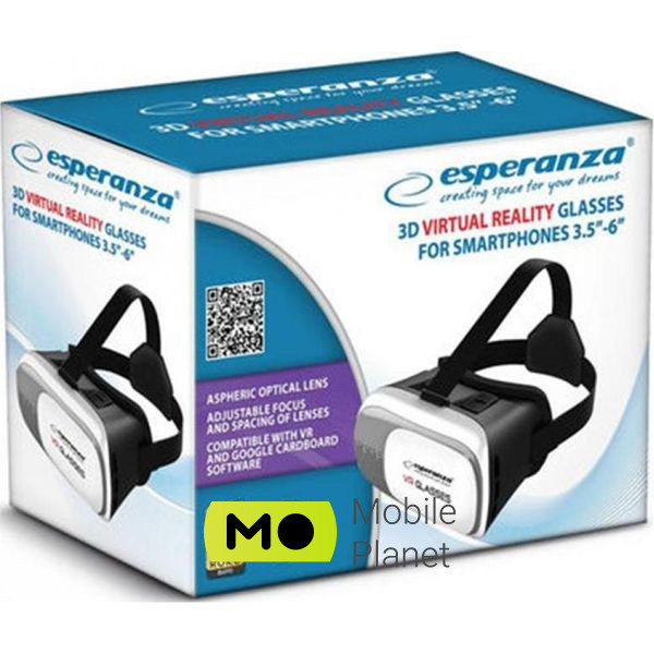 Esperanza 3D VR Glasses (EMV300) (UA) Источник сигнала: смартфон;