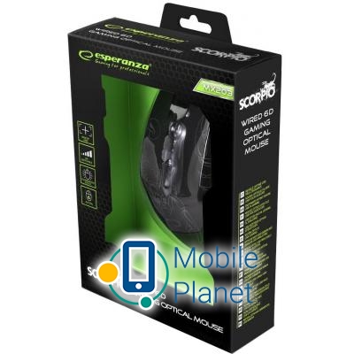 Esperanza MX203 Scorpio (EGM203B) Тип Геймерские, Проводные