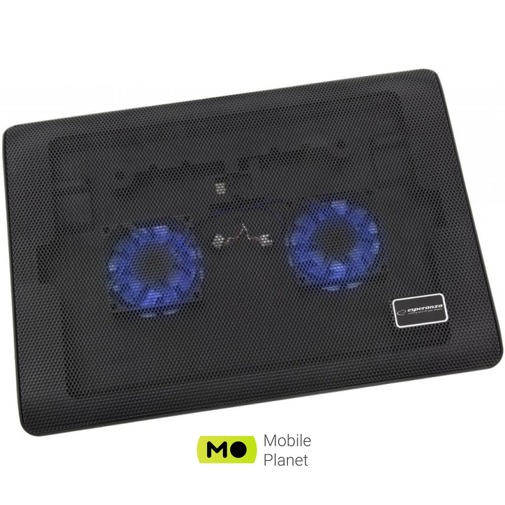 Esperanza Tivano Notebook Cooling Pad all types (EA144) (UA) Розмір 350 х 250 х 20 мм