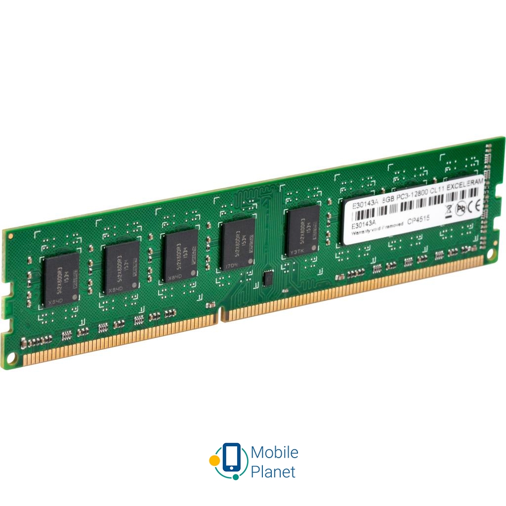 eXceleram DDR3 8GB 1600 MHz (E30143A) (UA) Модель DDR3 8GB 1600 MHz