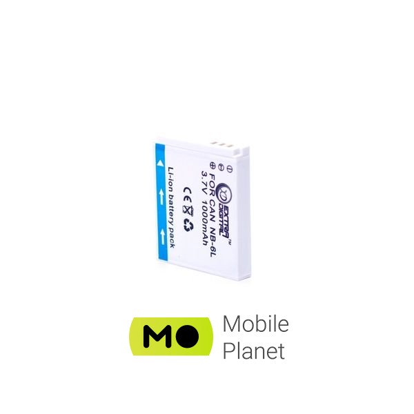 Extradigital Canon NB-6L (BDC2444) (UA) Емкость 1000 mAh