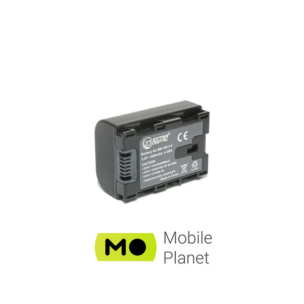 Extradigital JVC BN-VG114 (chip) (BDJ1310) (UA) Емкость 1200mAh