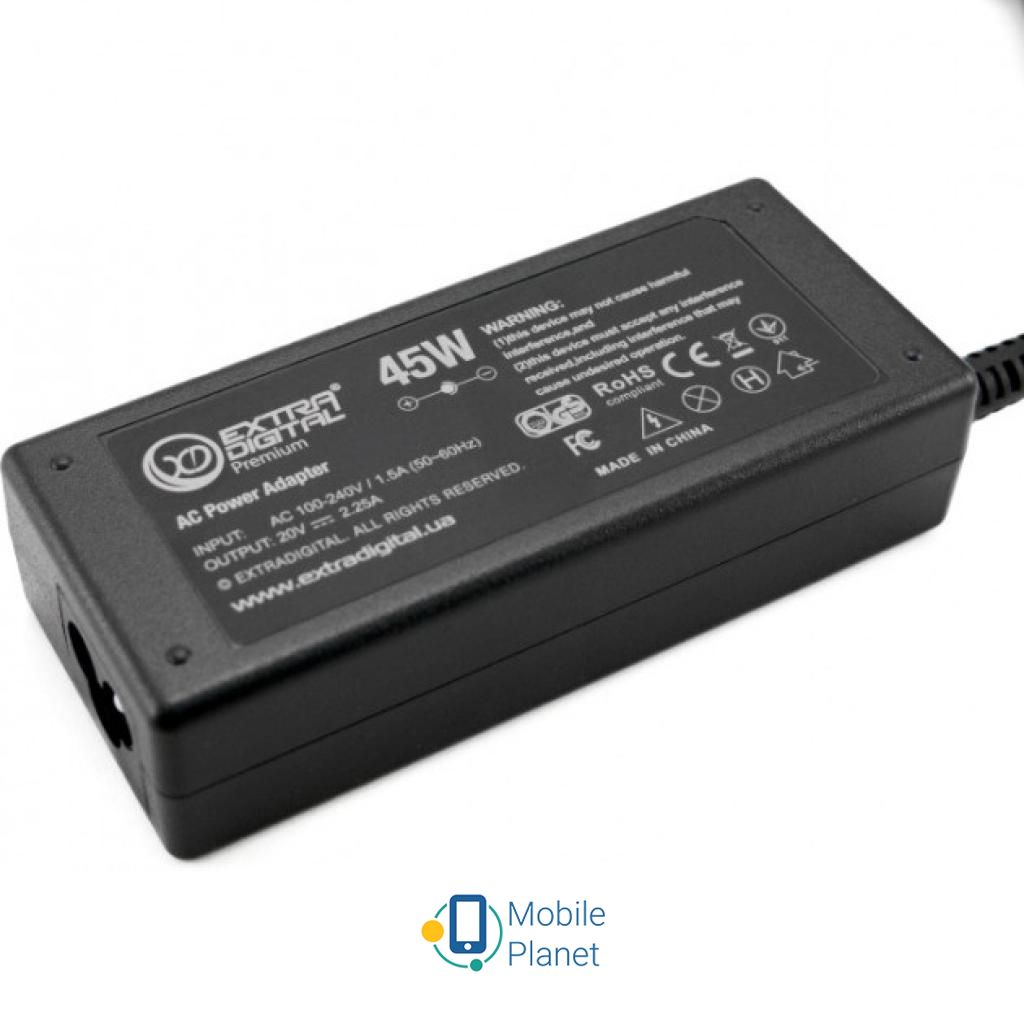 EXTRADIGITAL Lenovo 20V, 2.25A, 45W (4.0x1.7) (PSL3864) (UA) Сумісні парт-номери блоків живлення 5A10H435 PA-1450-55LN PA-1450-55LR