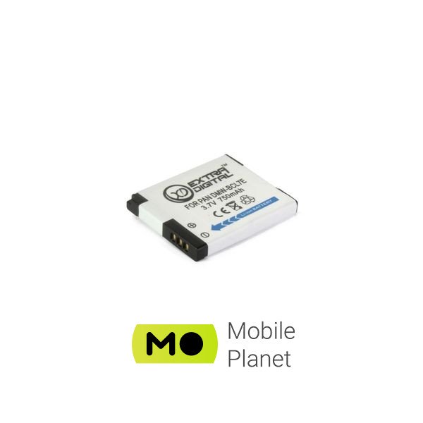 Extradigital Panasonic DMW-BCL7E (BDP1290) (UA) Ємність 750mAh