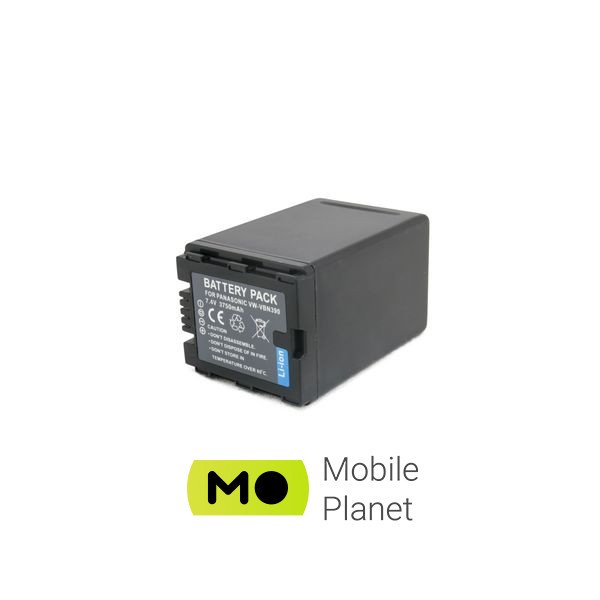 Extradigital Panasonic VW-VBN390 (DV00DV1365) (UA) Тип акумулятора Li-ion