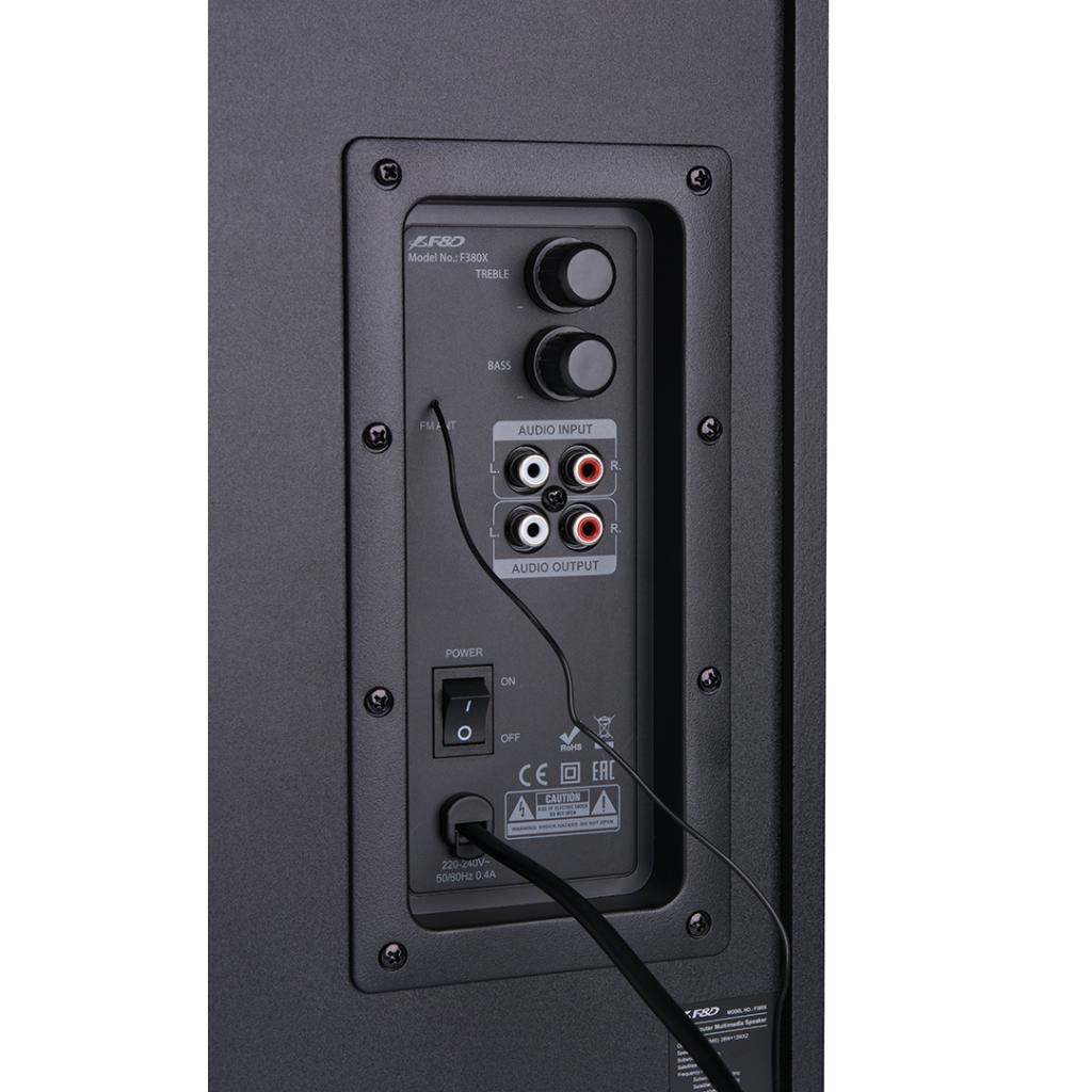 F&D F-380X black (UA) Модель  F-380X BLACK 