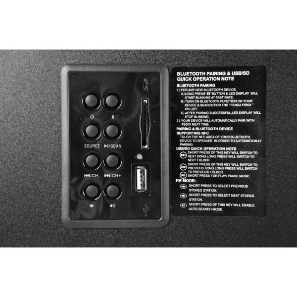 F&D F-550X Black (UA) Тип: колонки для компьютера;