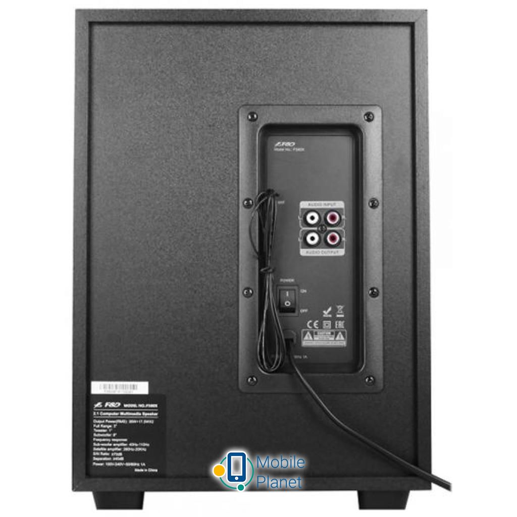 F&D F580X black (UA) Тип: колонки для комп'ютера;