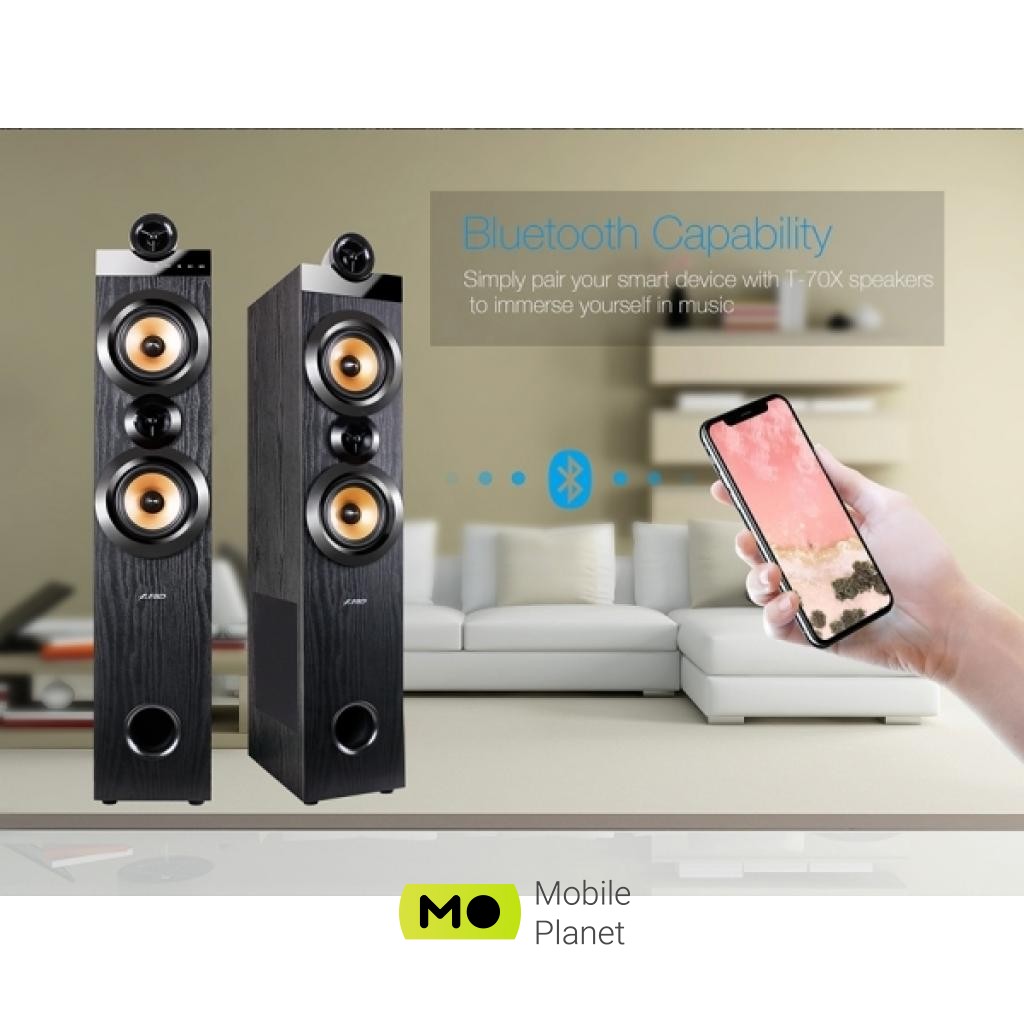 F & D T-70X Black (UA) Тип: акустичні колонки;