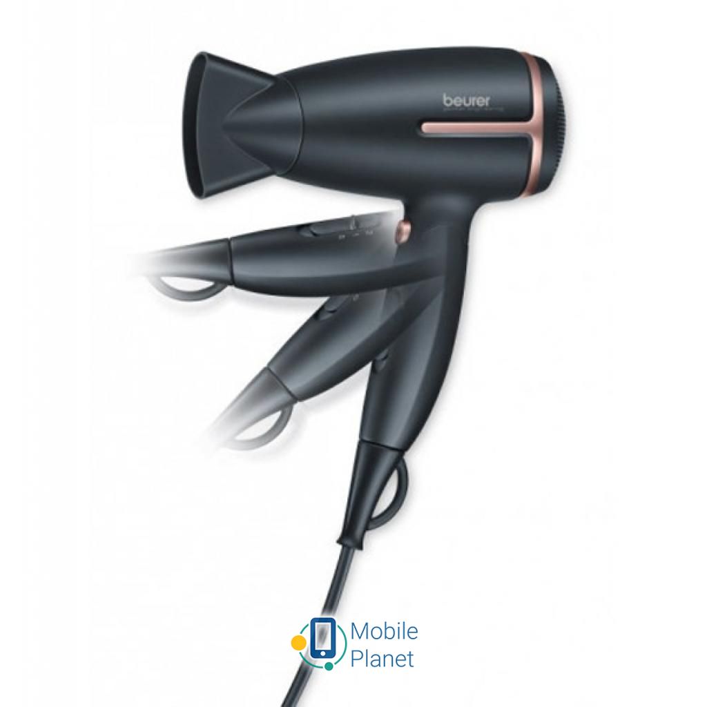 Фен-щетка BEURER НС 25 (4211125591137) (UA) Количество уровней интенсивности вентиляции 2