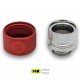 Фітинг для СВО EKWB EK-HDC Fitting 12mm G1 / 4 - Red (3831109846032) (UA)