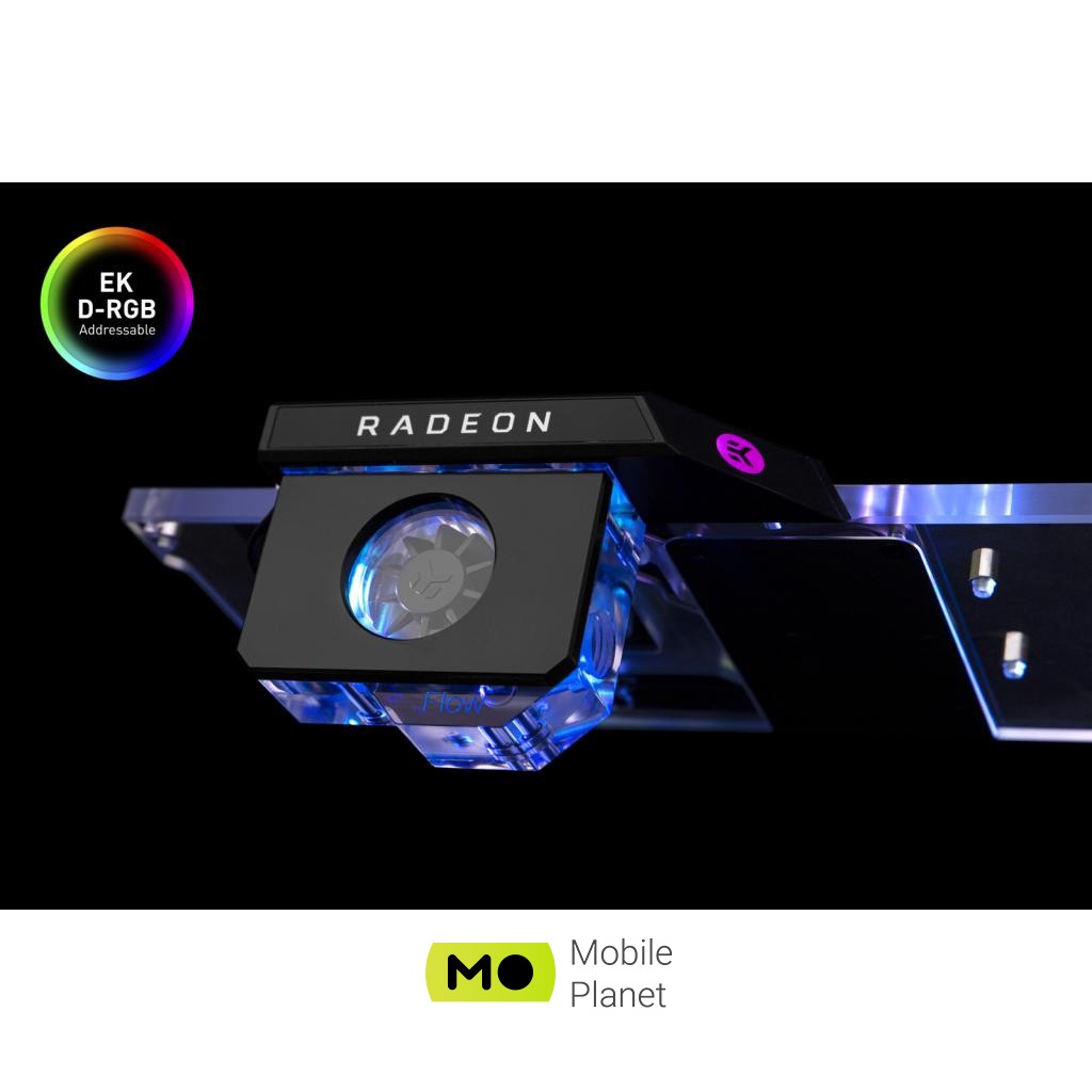 Фитинг для СВО EKWB EK-Quantum Scalar Flow Indicator Bottom-To-Top D-RGB - Black (3831109829738) (UA) Количество: 1; Резьба: G1 / 4;