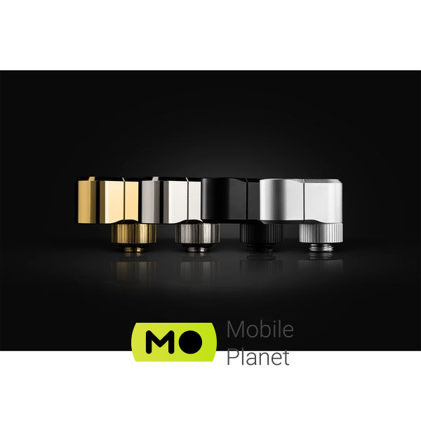 Фітинг для СВО Ekwb EK-Quantum Torque Double Rotary Offset 28 - Satin Titanium (3831109893487) (UA)