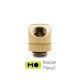 Фитинг для СВО Ekwb EK-Quantum Torque Rotary 45 - Gold (3831109849811) (UA)