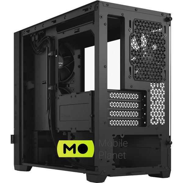 Fractal Design Pop Mini Silent Black TG (FD-C-POS1M-02) (UA) Наявність блока живлення без блоку живлення