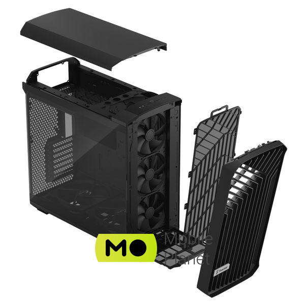 Fractal Design Torrent Black TG Light Tint (FD-C-TOR1A-01) (UA) Типоразмер Miditower