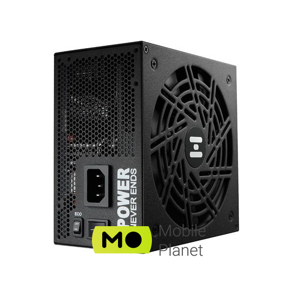 FSP/Fortron Hydro TI PRO 850W 80 Plus Titanium (PPA8504003) EU Вимкнений  ЦП 4+4 (8) PIN-код - 2 ПК; PCI-E 5.0 12+4 (16) PIN-код - 1 ПК; PCI-E 2,0 6+2 (8) PIN-штифт - 5 шт; Molex 4-pin - 4 шт; SATA – 12 шт; EPS12V 24 -pin - 1 елемент
