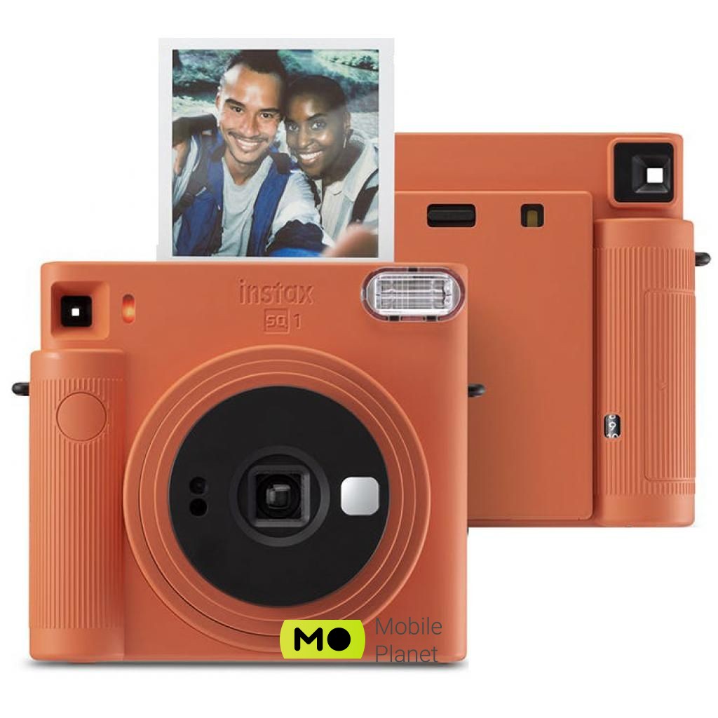 Fujifilm INSTAX SQ1 TERRACOTTA ORANGE (16672130) (UA) Папір Instax SQUARE