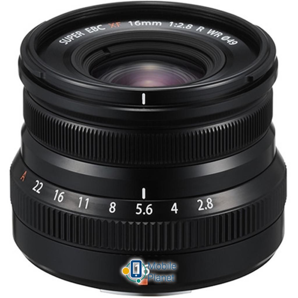 Fujifilm XF 16mm F2.8 R WR Black (16611667) (UA) Категория: Фикс-объективы; Тип
