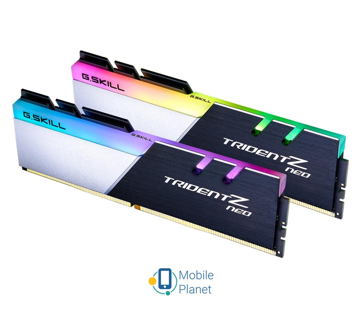 G.SKILL 16GB 3600MHz TridentZ RGB Neo CL16 (2x8GB) (F4-3600C16D-16GTZNC) EU Ємність загальна  16 ГБ (2x8 ГБ) 