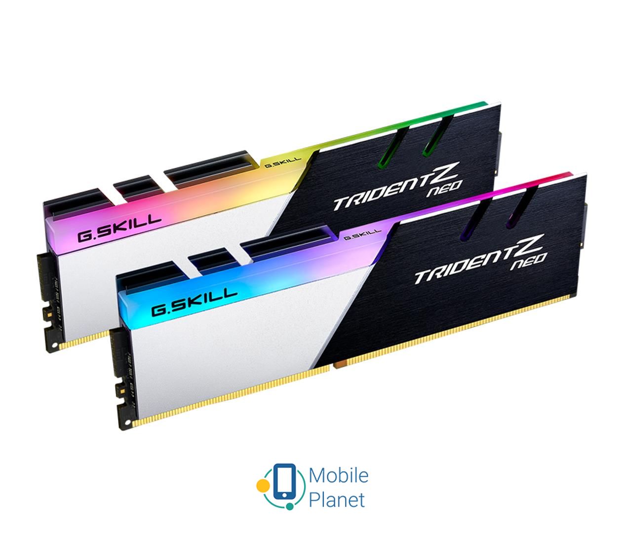 G.SKILL 32GB 3600MHz TridentZ RGB Neo CL16 (2x16GB) (F4-3600C16D-32GTZNC) EU Тип пам'яті: DDR4; Місткість
