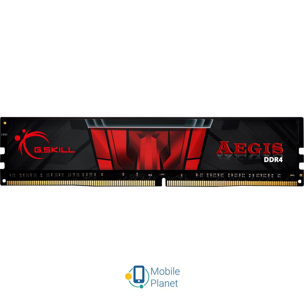 G.SKILL Aegis DDR4 3200MHz 16GB (F4-3200C16S-16GIS) Форм-фактор і тип пам'яті: DIMM DDR4;